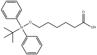 Hexanoic acid, 6-[[(1,1-dimethylethyl)diphenylsilyl]oxy]- Structural