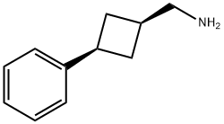 Rel-[(1s,3s)-3-phenylcyclobutyl]methanamine, cis Structural