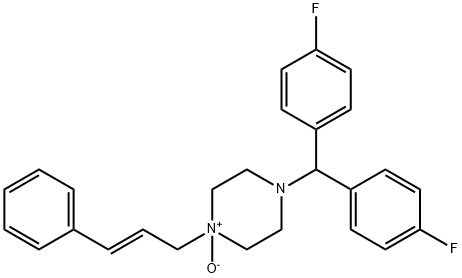 FLUNARIZINE N-OXIDE DIHYDROCHLORIDE Structural