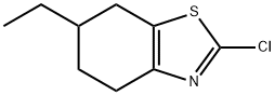 Benzothiazole, 2-chloro-6-ethyl-4,5,6,7-tetrahydro- Structural