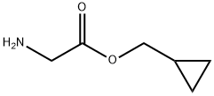 Glycine, cyclopropylmethyl ester Structural