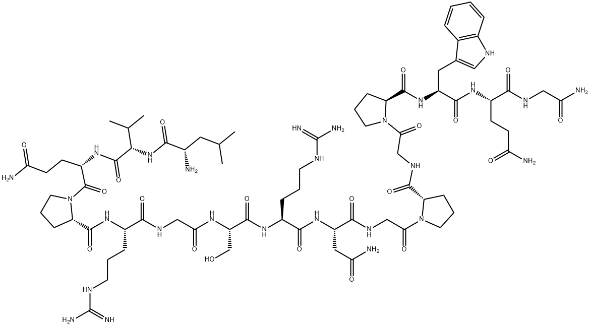 Apelin-36 (1-16) amide (human) Structural