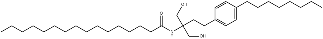 Fingolimod Palmitate Amide Structural