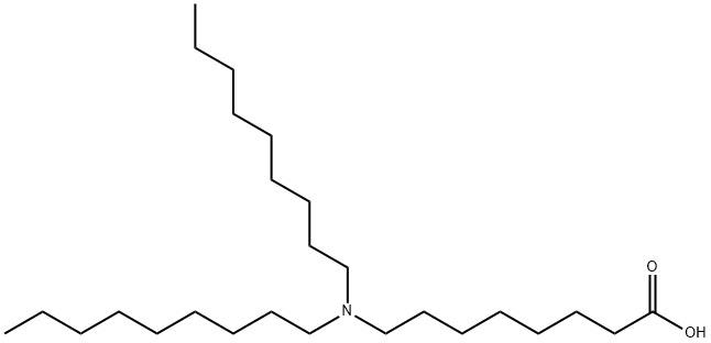 Octanoic acid, 8-(dinonylamino)- Structural