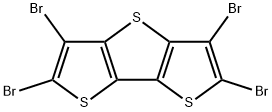 Dithieno[3,2-b:2',3'-d]thiophene, 2,3,5,6-tetrabromo- Structural