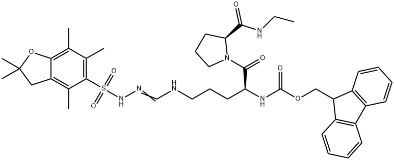 Fmoc-R(Pbf)PNHET Structural
