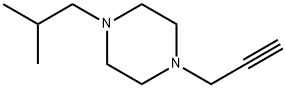 Piperazine, 1-(2-methylpropyl)-4-(2-propyn-1-yl)- Structural
