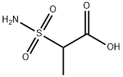 Propanoic acid, 2-(aminosulfonyl)- Structural