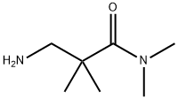Propanamide, 3-amino-N,N,2,2-tetramethyl- Structural