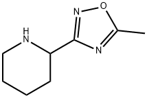 Piperidine, 2-(5-methyl-1,2,4-oxadiazol-3-yl)- Structural