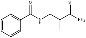 N-(2-carbamothioyl-2-methylethyl)benzamide Structural