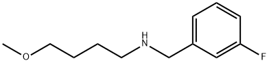 Benzenemethanamine, 3-fluoro-N-(4-methoxybutyl)- Structural