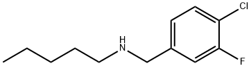 Benzenemethanamine, 4-chloro-3-fluoro-N-pentyl- Structural