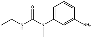 Urea, N-(3-aminophenyl)-N'-ethyl-N-methyl- Structural