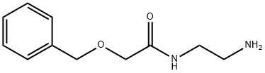 Acetamide, N-(2-aminoethyl)-2-(phenylmethoxy)- Structural