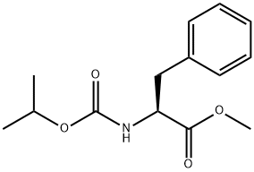 L-Phenylalanine, N-[(1-methylethoxy)carbonyl]-, methyl ester Structural