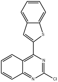 Quinazoline, 4-benzo[b]thien-2-yl-2-chloro- Structural