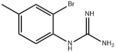 Guanidine, N-(2-bromo-4-methylphenyl)- Structural