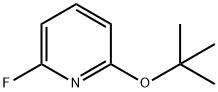 Pyridine, 2-(1,1-dimethylethoxy)-6-fluoro- Structural