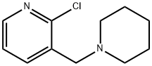 Pyridine, 2-chloro-3-(1-piperidinylmethyl)- Structural