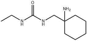 Urea, N-[(1-aminocyclohexyl)methyl]-N'-ethyl- Structural