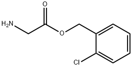 Glycine, (2-chlorophenyl)methyl ester Structural