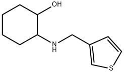 Cyclohexanol, 2-[(3-thienylmethyl)amino]- Structural