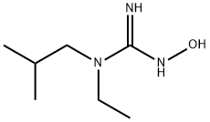 Guanidine, N-ethyl-N'-hydroxy-N-(2-methylpropyl)- Structural