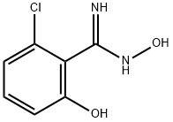 Benzenecarboximidamide, 2-chloro-N,6-dihydroxy- Structural