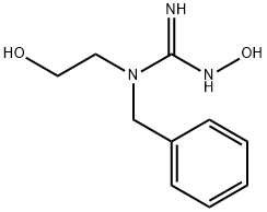 Guanidine, N'-hydroxy-N-(2-hydroxyethyl)-N-(phenylmethyl)- Structural