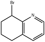 Quinoline, 8-bromo-5,6,7,8-tetrahydro- Structural