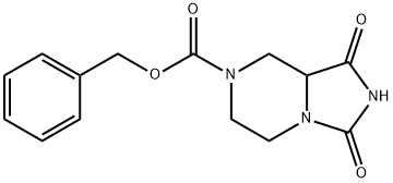 Imidazo[1,5-a]pyrazine-7(1H)-carboxylic acid, hexahydro-1,3-dioxo-, phenylmethyl ester Structural