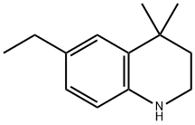 Quinoline, 6-ethyl-1,2,3,4-tetrahydro-4,4-dimethyl- Structural