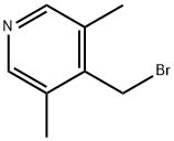 Pyridine, 4-(bromomethyl)-3,5-dimethyl- Structural
