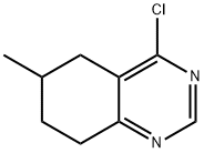 Quinazoline, 4-chloro-5,6,7,8-tetrahydro-6-methyl- Structural