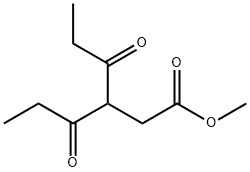 Hexanoic acid, 4-oxo-3-(1-oxopropyl)-, methyl ester Structural