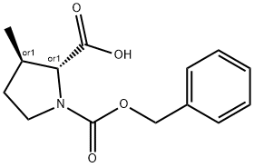 trans-1-Cbz-3-methyl-pyrrolidine-2-carboxylic acid