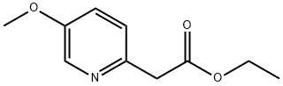 ethyl (5-methoxypyridin-2-yl)acetate Structural