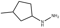 Hydrazine, (3-methylcyclopentyl)- Structural