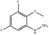 Hydrazine, (3,5-difluoro-2-methoxyphenyl)- Structural