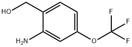Benzenemethanol, 2-amino-4-(trifluoromethoxy)- Structural