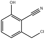 Benzonitrile, 2-(chloromethyl)-6-hydroxy- Structural