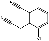 Benzeneacetonitrile, 2-chloro-6-cyano- Structural