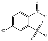 Benzenesulfonyl chloride, 5-hydroxy-2-nitro- Structural