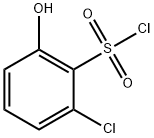 Benzenesulfonyl chloride, 2-chloro-6-hydroxy- Structural