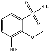 Benzenesulfonamide, 3-amino-2-methoxy- Structural