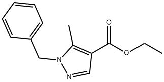 JR-13590, Ethyl 1-benzyl-5-methyl-1H-pyrazole-4-carboxylate Structural
