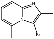 Imidazo[1,2-a]pyridine, 3-bromo-2,5-dimethyl- Structural