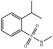 Benzenesulfonamide, N-methyl-2-(1-methylethyl)- Structural