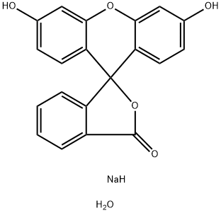 Spiro[isobenzofuran-1(3H),9'-[9H]xanthen]-3-one, 3',6'-dihydroxy-, sodium salt, hydrate (1:2:2)